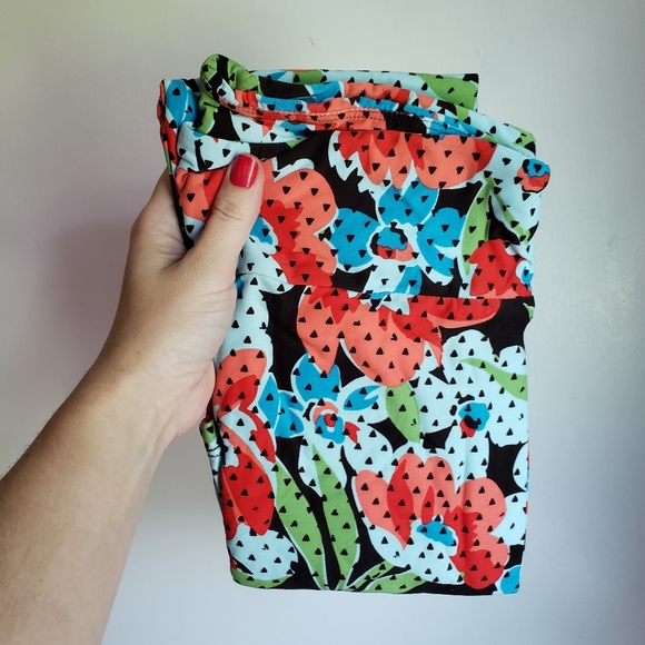 NWT TC lularoe wildflowers leggings - Picture 3 of 16